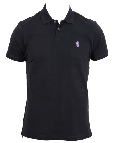 Pringle Jsy Regfit Classic Pique Black