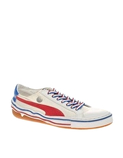 Puma Mihara My-41 Low Canvas Plimsoll Trainers