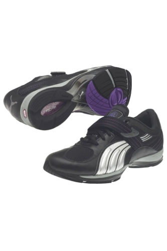Puma Nucifera fitnessko i skinn, stl 36-42