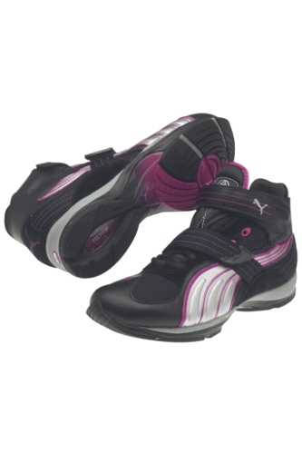 Puma Nucifera Mid Fitnesskänga i skinn, stl 36-42