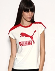 Puma Originals Heroes T7 Logo Front Tee