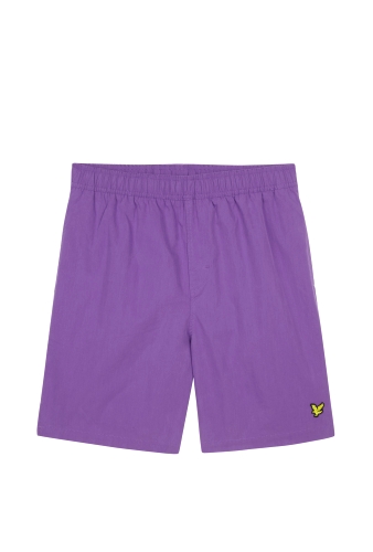 Purple Classic Swimshorts by Lyle and Scott