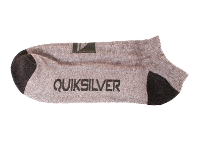 Quiksilver - 3-pack Invisible Socks Grey