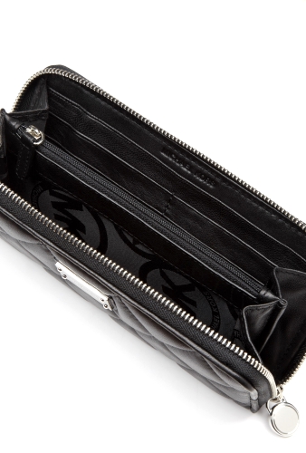 Quilted Long Zip Around Purse by Michael by Michael Kors