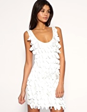Rare Petal Front Vest Dress