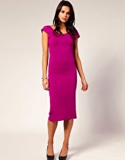 Rare Scoop Back Midi Dress