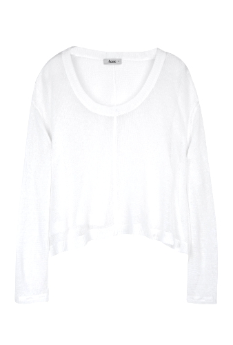 Ray Cropped Jumper by Acne