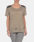 REBEL CASHMERE - Kortärmad t-shirt