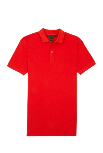 Red Mesh Logo Polo by Marc by Marc Jacobs
