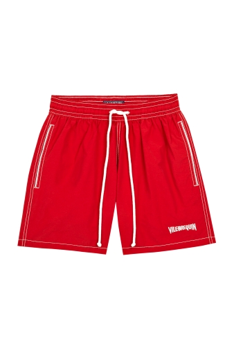 Red Vintage Swimshorts by Vilebrequin