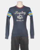 REPLAY - Långärmad t-shirt - 11
