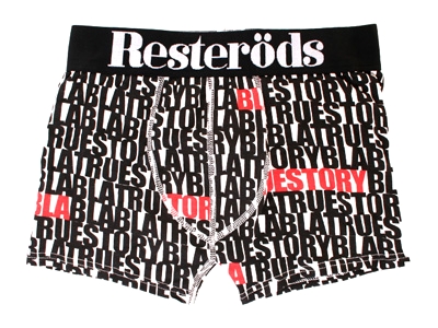 Resteröds - Gunnar Bla Bla Bla Boxer Smoke White