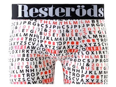Resteröds - Gunnar Lust For Life  Boxer White
