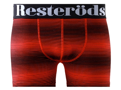 Resteröds - Gunnar Rising Stripe Boxer Red