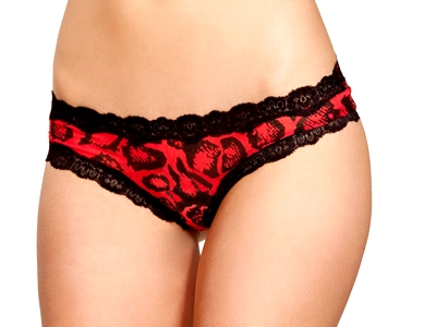 Resteröds - Isabell Leopard Panties Sunset