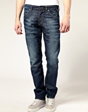 River Island Dark Wash Slim Fit Jeans - 2