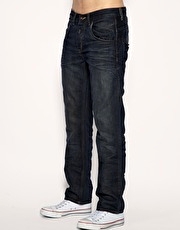 River Island Dark Wash Straight Jean