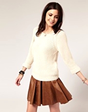 River Island Fisherman Chunky Knit Top