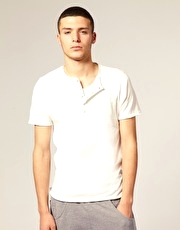 River Island Grandad Roberts Triple Layer T-Shirt