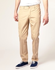 River Island Lightweight Straight Fit Chinos