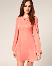 River Island Peter Pan Collar Shift Dress