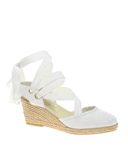 River Island Picket Wedge Espadrilles