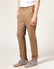 River Island Roll-Up Smart Chinos