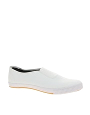 River Island Slip-On Plimsolls