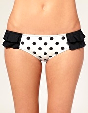 River Island Spotted Bikini Brief