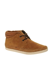 River Island Suede Cuffed Chukka Boots - 2