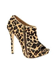 River Island Utter Peep Ankle Boot