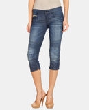 ROCKSTAR SUSHI - Denimcapri - 2