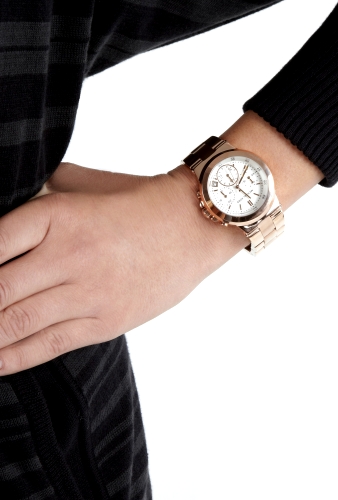 Rose Gold Chronograph by Michael Kors Watches