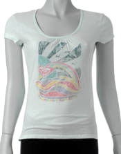 Roxy T-shirt, Tryck