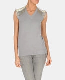 SACAI - Ärmlös jumper