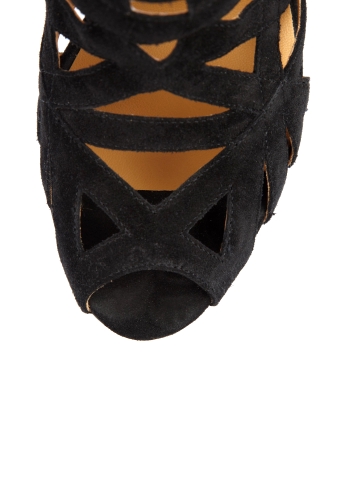 Salinas Suede Cage Sandals by Kors by Michael Kors