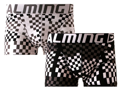 Salming - 2-pack Reliable Short Boxer Black/White - 2