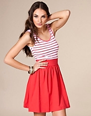 Samba Stripe Mini Dress