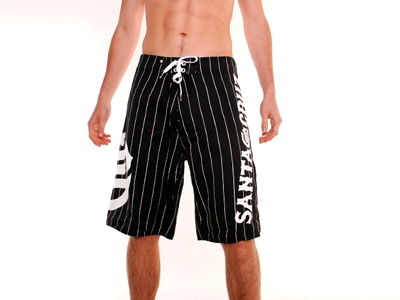 Santa Cruz - Justice Board Shorts Black