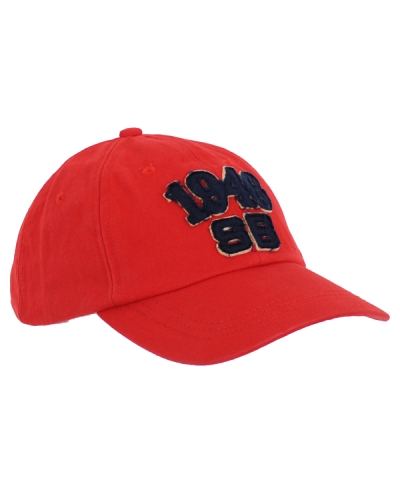 Sebago Frontpatch Cap Red