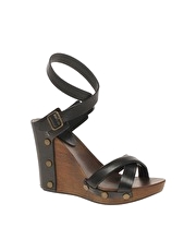 See By Chloe Wooden Wedge Sandal