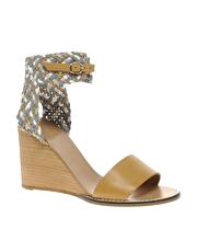 See By Chloe Woven Detail Wedge Sandals