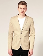 Selected Sam Cotton Blazer