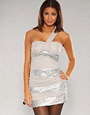 Sequin Mesh Dress