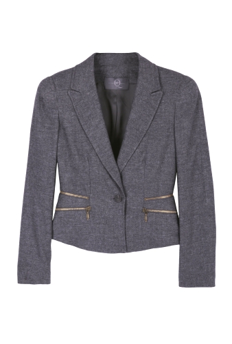 Sharp Zipped Blazer by McQ Alexander McQueen