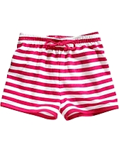 Shorts vit/cerise