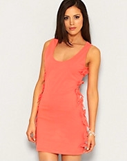 Side Bow Jersey Dress