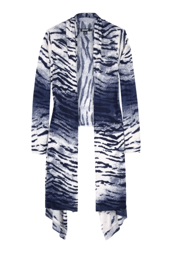 Silk Cashmere Tiger Print Cozy by DKNY
