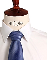 Silk Minicheck Tie