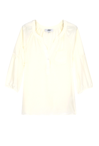 Silk Tunic Top by Tibi